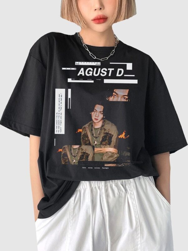 Agust D Shirt Suga Vintage Gift For Kpop Fan