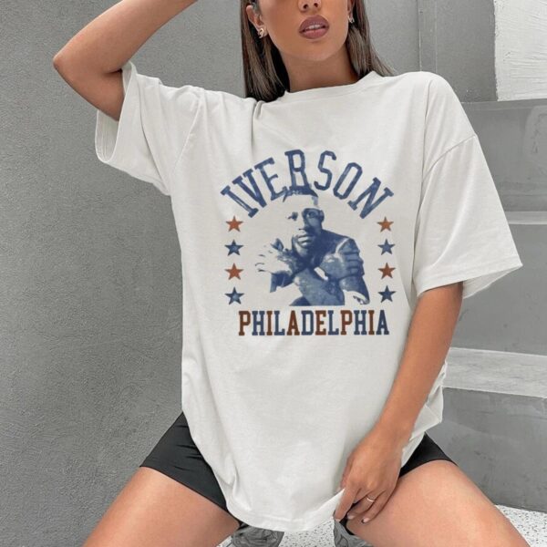 Allen Iverson T-Shirt Philadelphia Gift For Basketball Lover