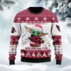 Baby Yoda Ugly Christmas Sweater Boba Fett The Mandalorian Baltimore Ravens