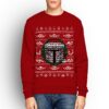 Baby Yoda Ugly Christmas Sweater Boba Fett The Mandalorian Baltimore Ravens