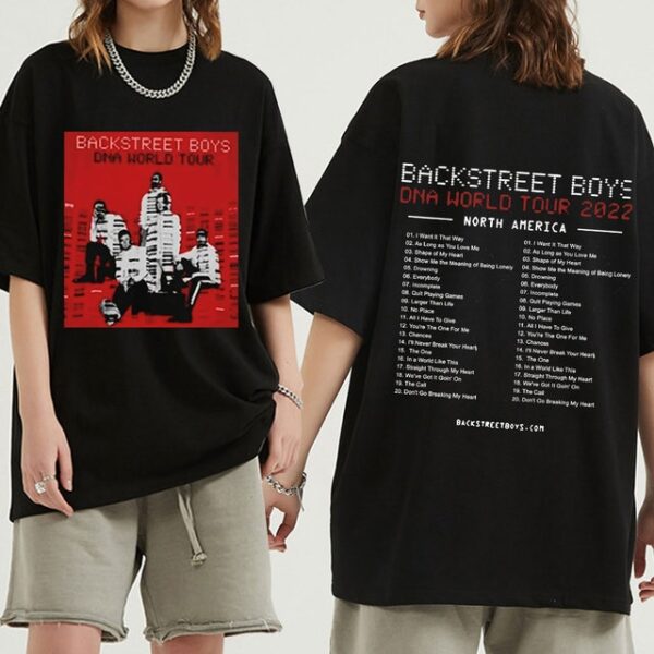 Backstreet Boys DNA World Tour North America 2022 Shirt