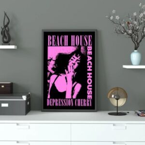 Beach House Depression Cherry Album Band Tour Poster