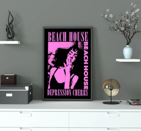 Beach House Depression Cherry Album Band Tour Poster