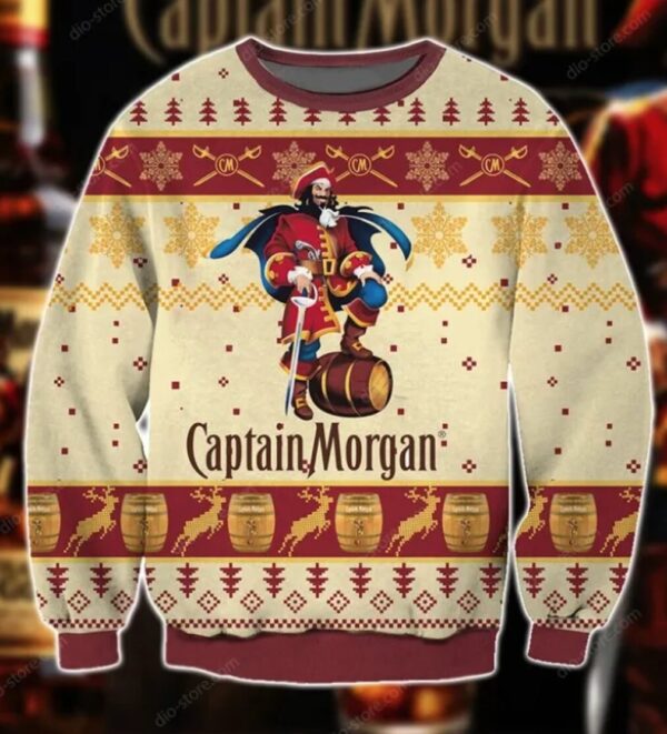 Captain Morgan Ugly Christmas Sweater