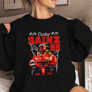 Carlos Sainz Shirt F1 Formula One Scuderia Ferrari T-Shirt