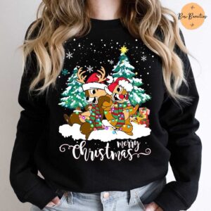 Chip and Dale Disney Merry Christmas Shirt