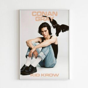 Conan Gray Kid Krow Album Cover Poster