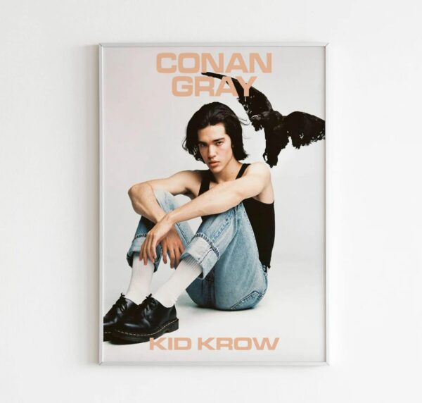 Conan Gray Kid Krow Album Cover Poster