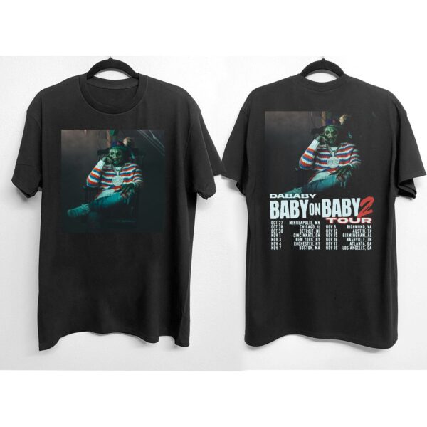 Dababy Shirt Baby On 2 Tour Sweatshirt Hoodie