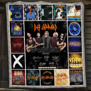 Def Leppard Rock Band Blanket Gift For Dev Lovers