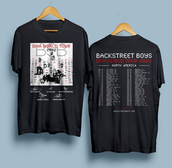 DNA World Tour 2022 Shirt Gift For Fan Backstreet Boys