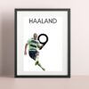 Erling Haaland Manchester City Season 2022/23 Poster Gifts For Him