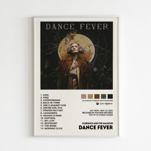 Florence And The Machine Posters Dance Fever Album Cover Poster