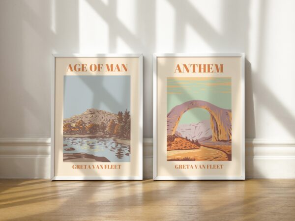 Greta Van Fleet Age Of Man Anthem Poster