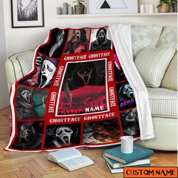 Halloween Movie Blanket Ghostface Scream Film