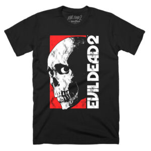 Halloween Movie T-shirt Evil Dead 2 Classic Skull