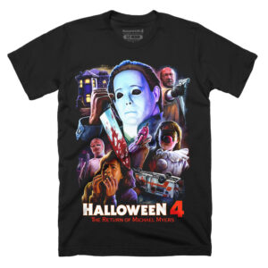 Halloween Movie T-shirt 4 Here To Kill