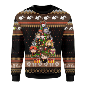 Harry Potter Ugly Christmas Sweater Tree