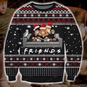 Harry Potter Ugly Christmas Sweater And Friends