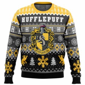 Harry Potter Ugly Christmas Sweater Hufflepuff House