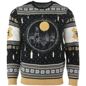 Harry Potter Ugly Christmas Sweater Hogwarts Castle