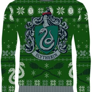 Harry Potter Ugly Christmas Sweater Slytherin