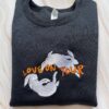 Harry Styles Embroidered Sweatshirt Hoodie TeeTwo Ghosts Gift For Fan