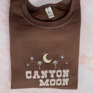 Harry Styles Embroidered Sweatshirt Canyon Moon Gift For Fan