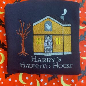 Harry Styles Embroidered Sweatshirt Harry’s Haunted House Shirt