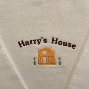 Harry Styles Embroidered Sweatshirt Harry’s House Album Gift For Fan