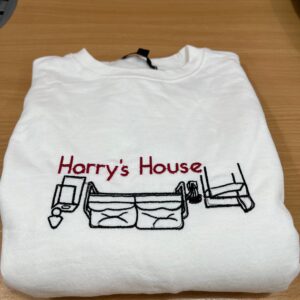 Harry Styles Embroidered Sweatshirt Harry’s House Vintage