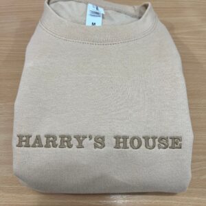 Harry Styles Embroidered Sweatshirt Harry’s House Simple Shirt For Fan