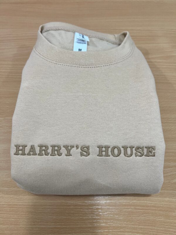 Harry Styles Embroidered Sweatshirt Harry’s House Simple Shirt For Fan