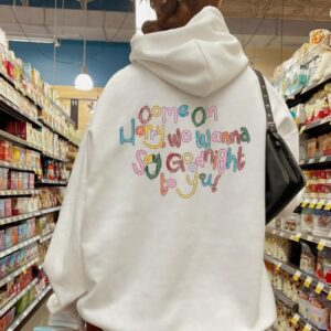 Harry Styles Embroidered Sweatshirt Hoodie Come On Say Goodnight To You Gift For As It Was Lover