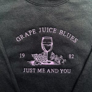 Harry Styles Embroidered Sweatshirt Inspired Harry’s House Grapejuice