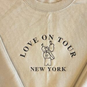 Harry Styles Embroidered Sweatshirt Love On Tour Hoodie Tee