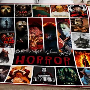 Horror Movie Blanket For Lover