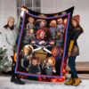 Horror Movie Watching Blanket Gift For Fan Ghostface