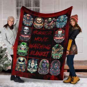 Horror Movie Watching Blanket Gift Fan