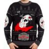 Horror Ugly Sweater Scream Movie Characters Gift For Halloween Christmas