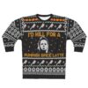 Horror Ugly Sweater We All Float Down Here Gift Halloween Christmas