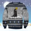 Horror Ugly Sweater Nice Or Naughty The Nightmare Before Christmas