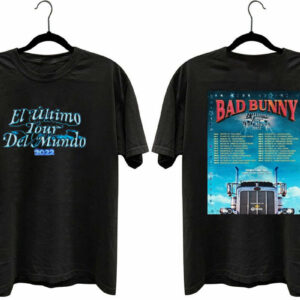 Hot Bad Bunny El Ultimo Tour Del Mundo 2022 Graphic Tee