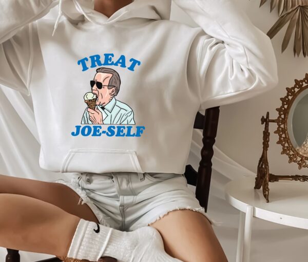 Ice Cream Hoodie Sweatshirt Shirt Treat Joe Biden Eating