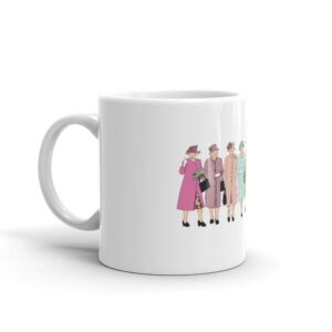 Rainbow Queen Elizabeth Mug