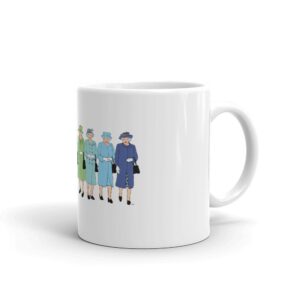 Rainbow Queen Elizabeth Mug