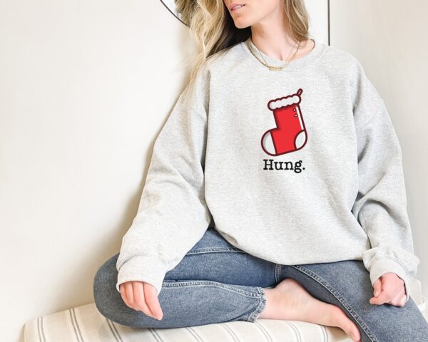 Minimalist Christmas Hung Christmas Stocking Sweatshirt Hoodie Tee