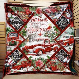 Snowman Christmas Blanket All Hearts Come Home For