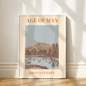 Greta Van Fleet Age Of Man Anthem Poster