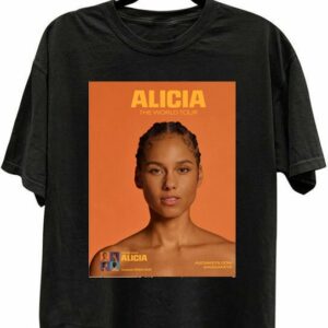 Alicia Keys the World Tour 2022 T Shirt